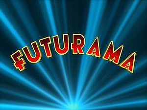 An opening title for Futurama